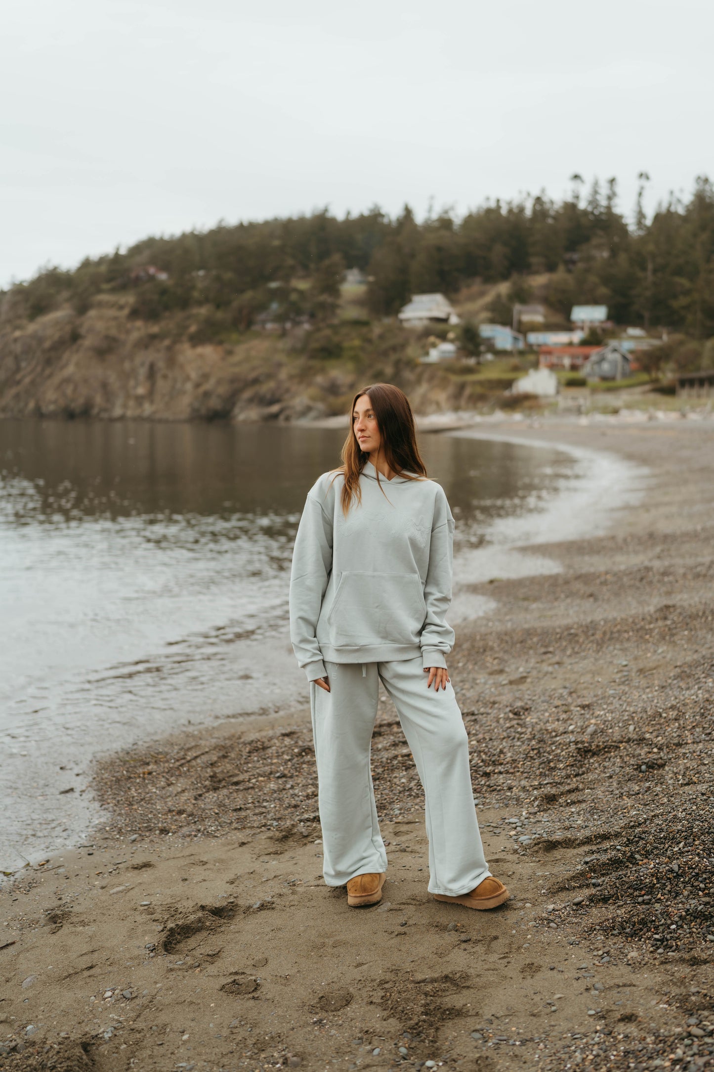 Salty Sage x Hazen Wide Leg Sweatpants