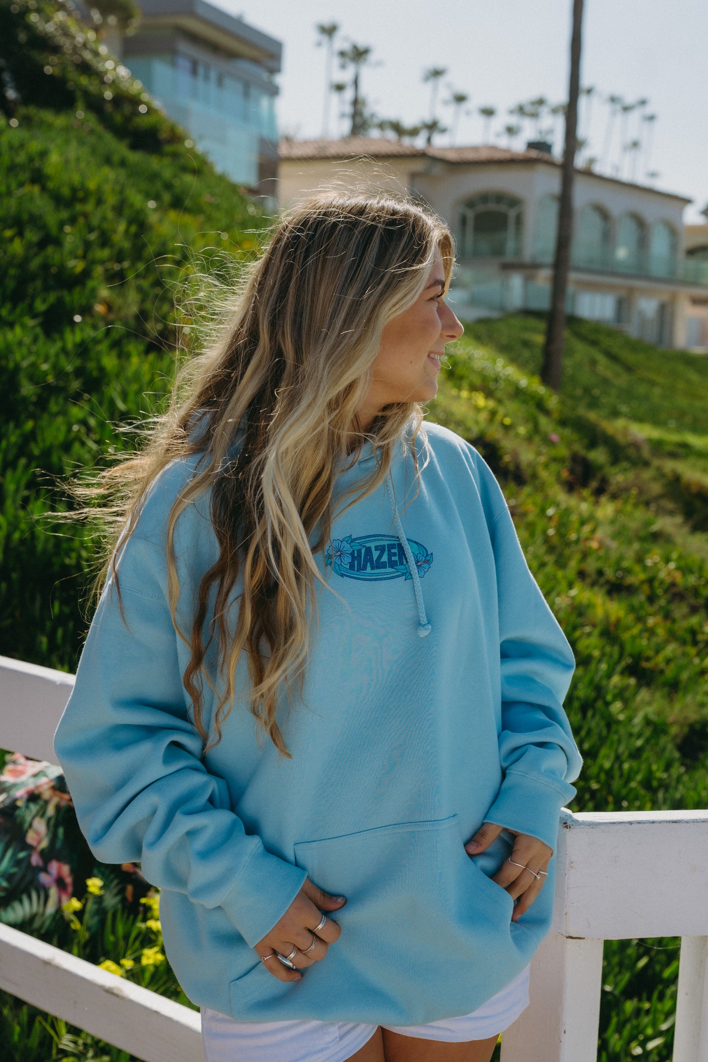 SWELL Blue Hoodie