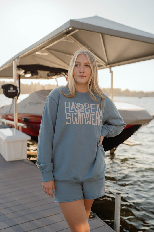 Essential Crewneck - Slate