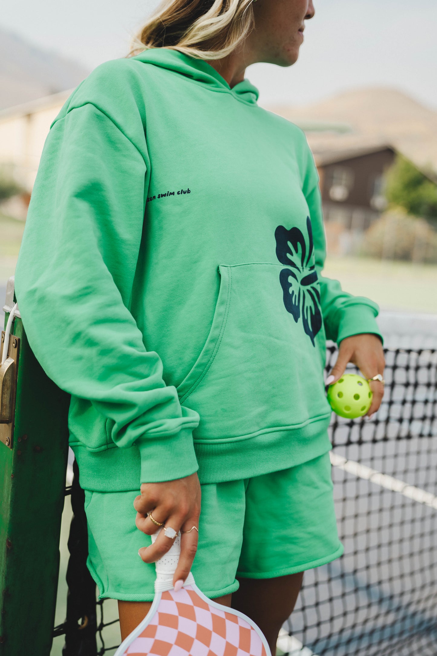 Hibiscus Sweatshorts