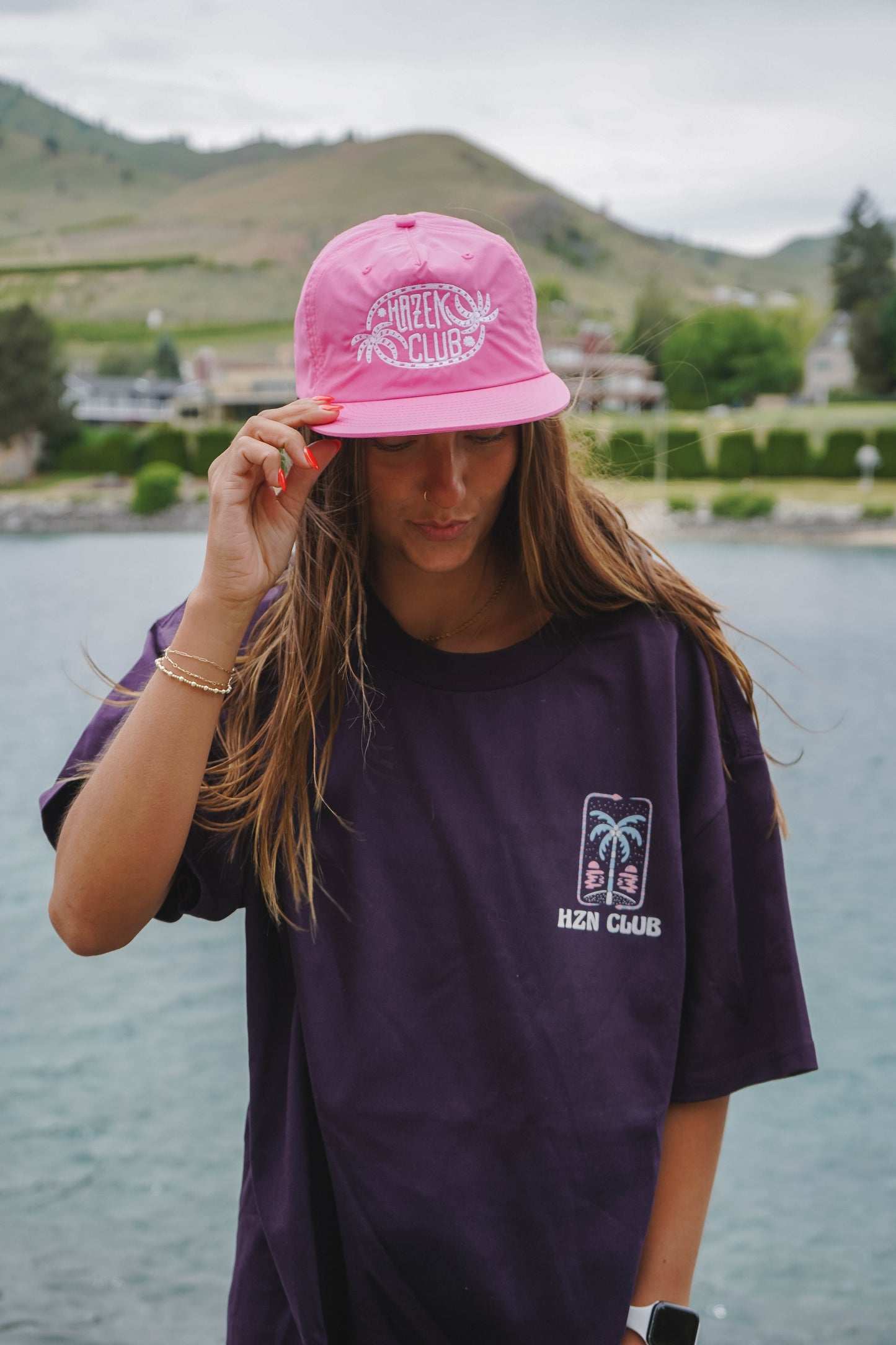 Surf Cap - Pink