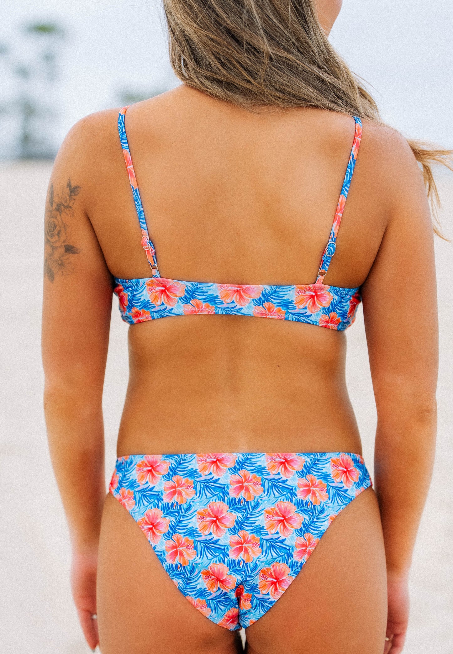 Kennedy Top - Hibiscus Sea