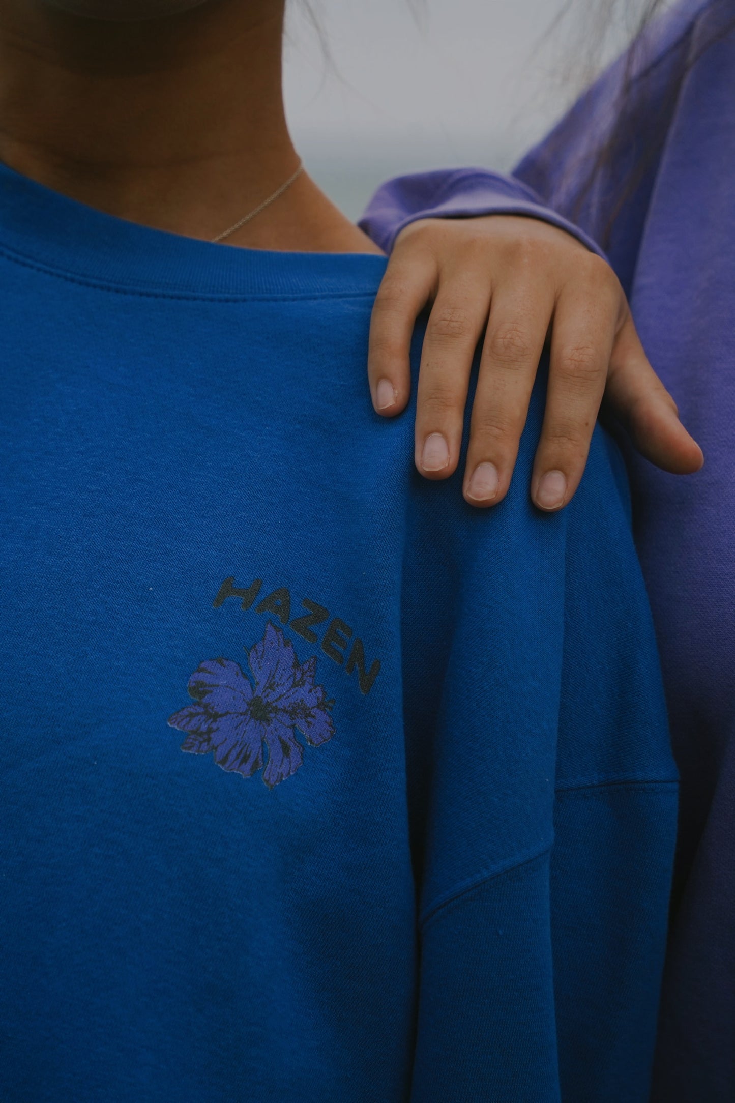 Retro Hibiscus Crewneck