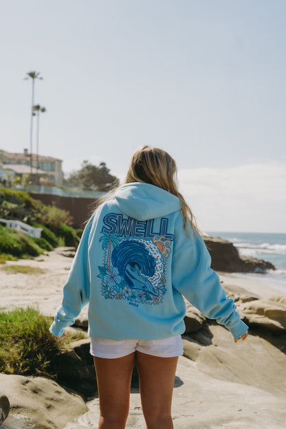 SWELL Blue Hoodie