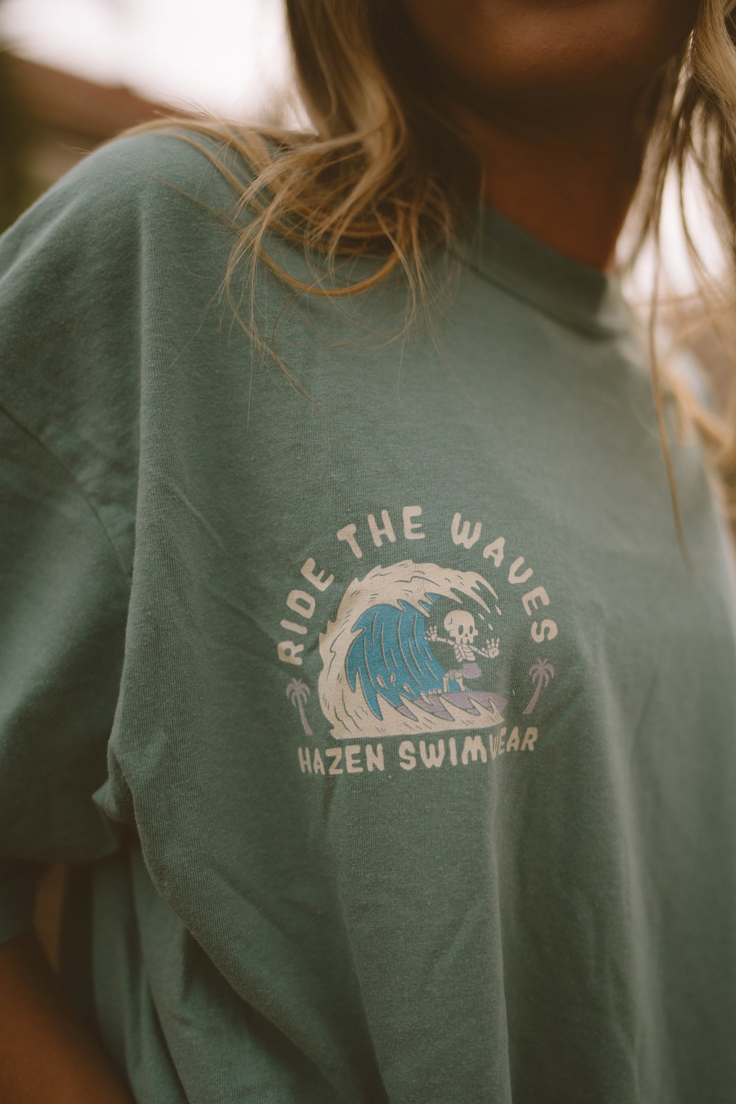 Ride the Waves Tee