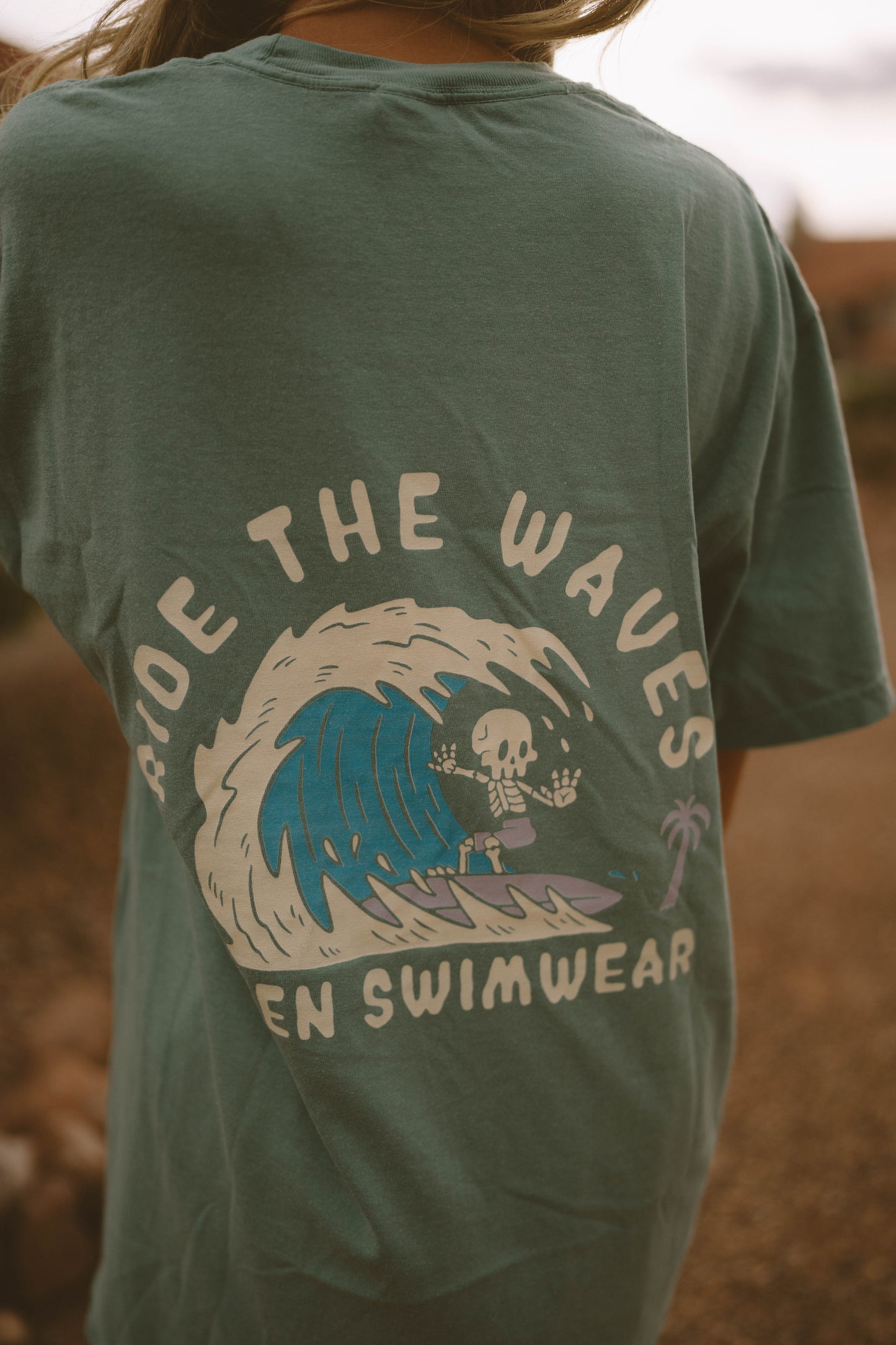 Ride the Waves Tee