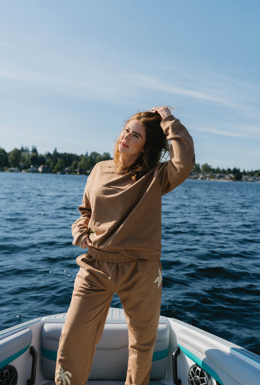 Jogger Sweatpants - SAND