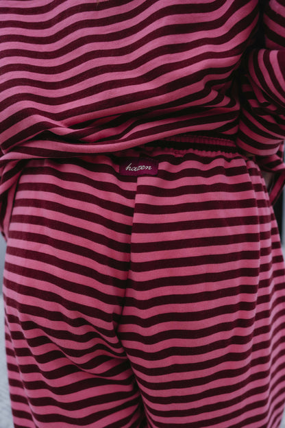 Straight Leg Sweatpants- Blush Crush