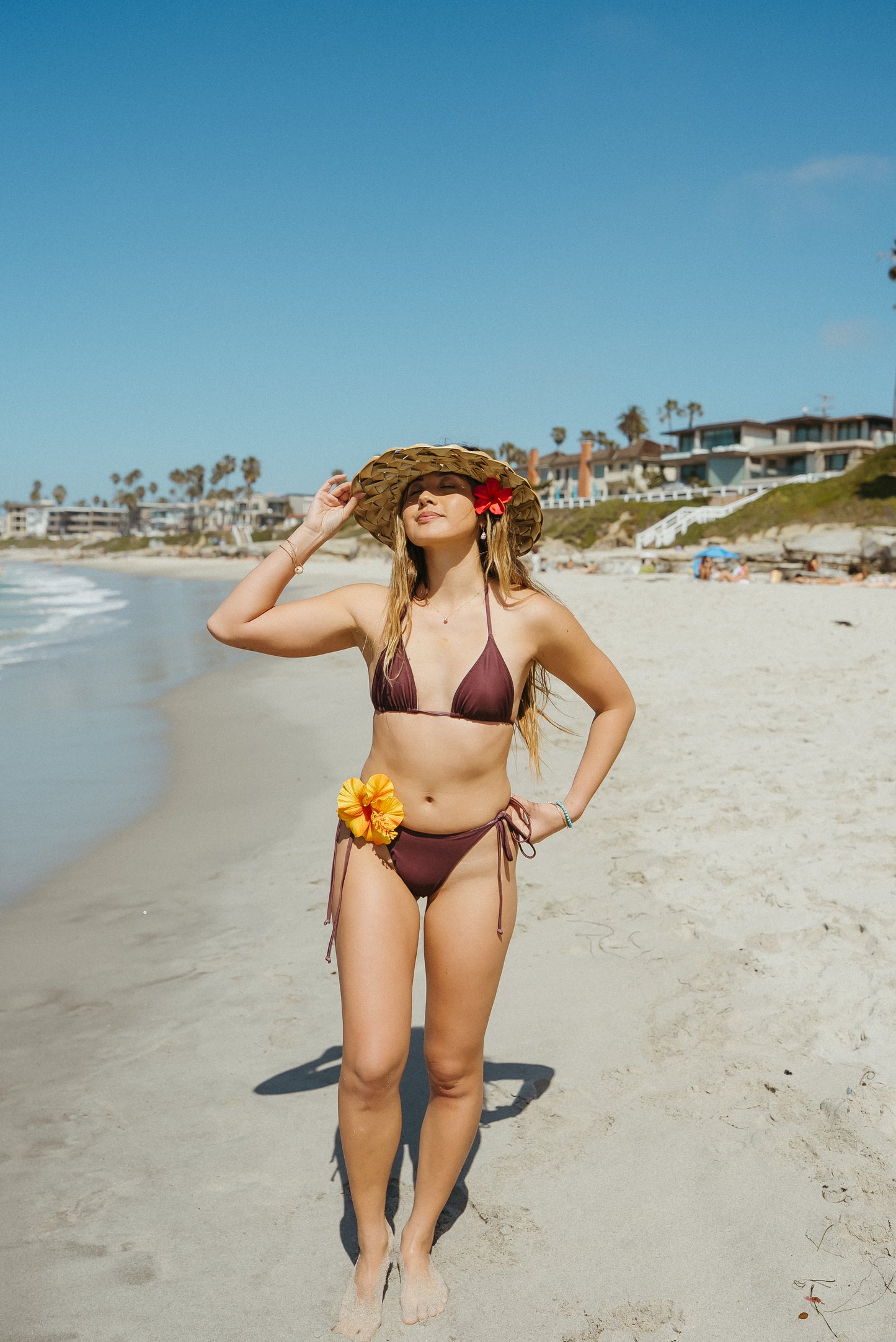 Maria Top  - Cocoa Breeze (REVERSIBLE)