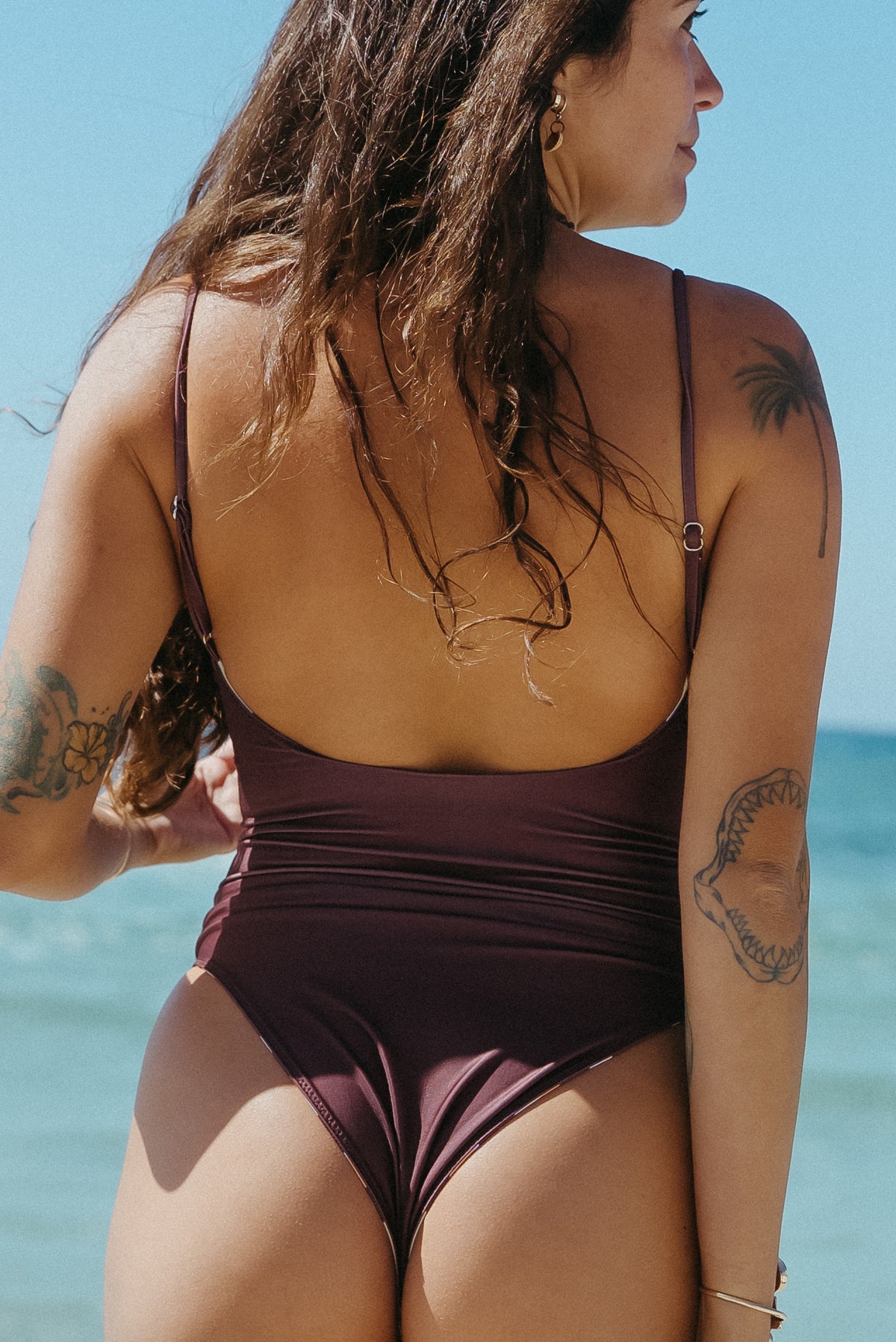 Hannah One Piece - Cocoa Breeze (REVERSIBLE)