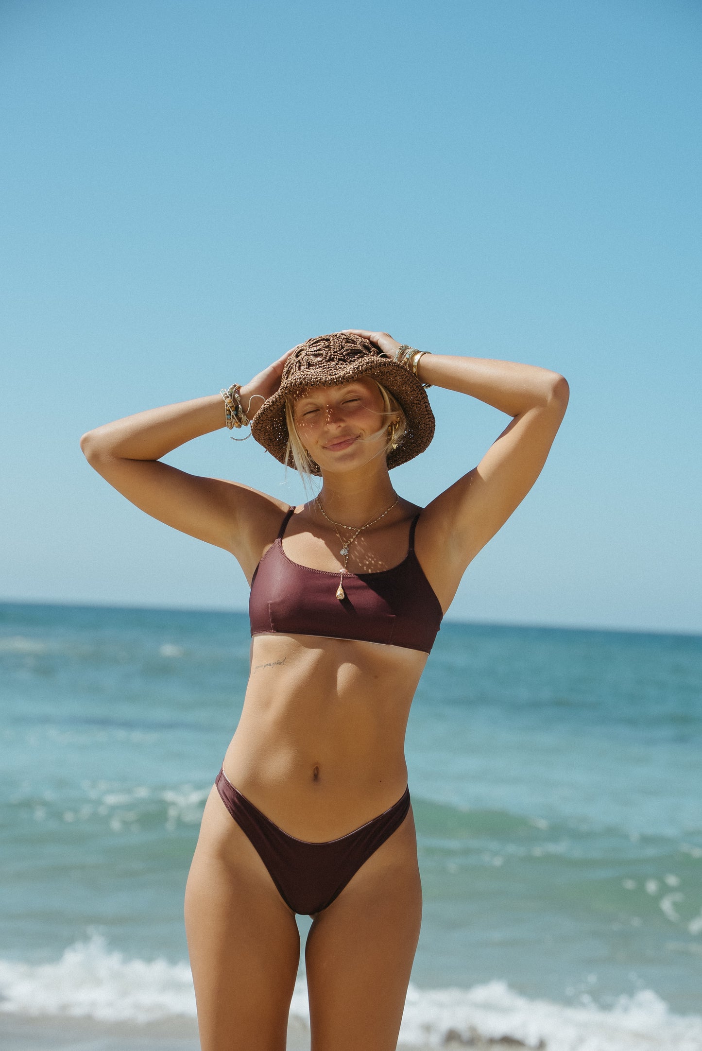 Kennedy Top  - Cocoa Breeze (REVERSIBLE)